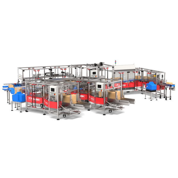 TT-1400 Modular Case Packer Machine