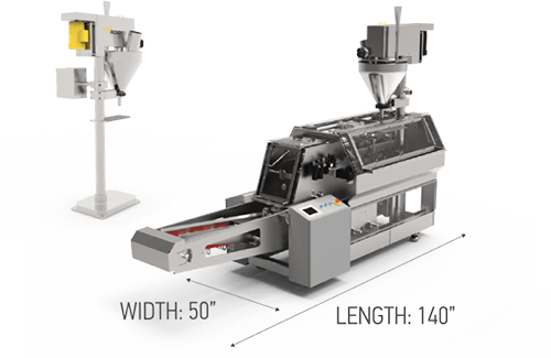 Auger with dimensions