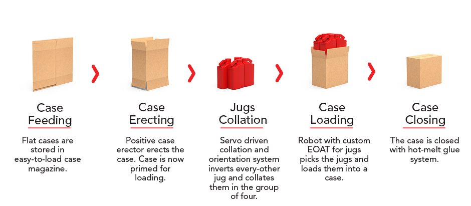 Case Packing Process