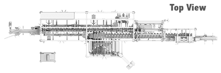 TT-600 Top View Dimensions