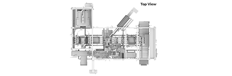 TT-50 Floorplan Top View Diagram