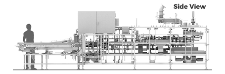 TT400 Dimensions Side View