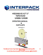 HSD 2000-XS II PRODUCT MANUAL