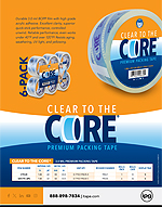 IPG Clear to the Core Premium Packing Tape